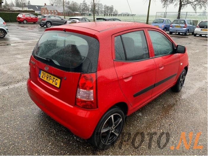 Kia Picanto 1.0 12V Sloopvoertuig (2005, Rood)