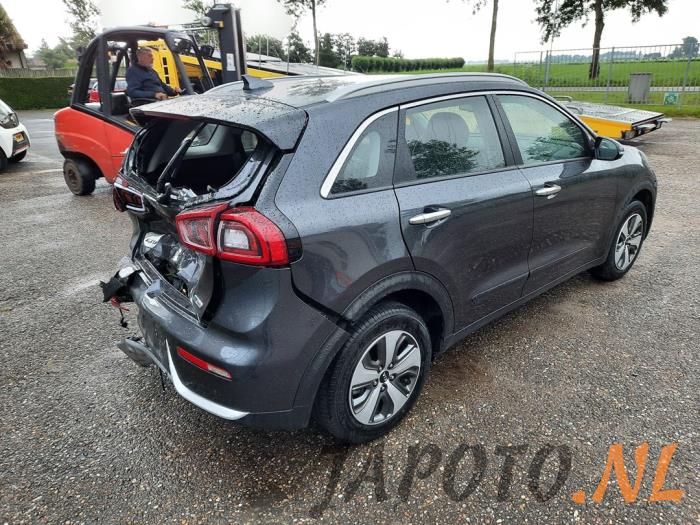 Kia Niro I 1.6 GDI Hybrid Sloopvoertuig (2019, Grafiet)