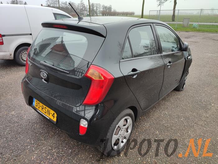 Kia Picanto 1.0 12V Sloopvoertuig (2011, Zwart)