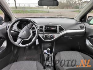 Kia Picanto 1.0 12V Sloopvoertuig (2011, Zwart)
