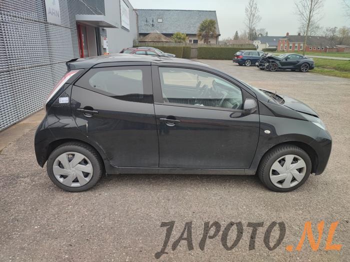 Toyota Aygo 1.0 12V VVT-i Sloopvoertuig (2018, Zwart)