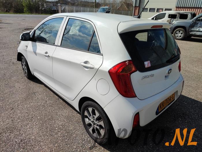 Kia Picanto 1.0 12V Sloopvoertuig (2016, Wit)