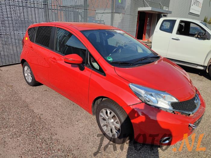 Nissan Note 1.5 dCi 90 Sloopvoertuig (2015, Rood)