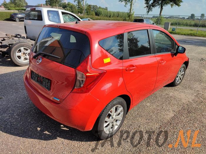 Nissan Note 1.5 dCi 90 Sloopvoertuig (2015, Rood)