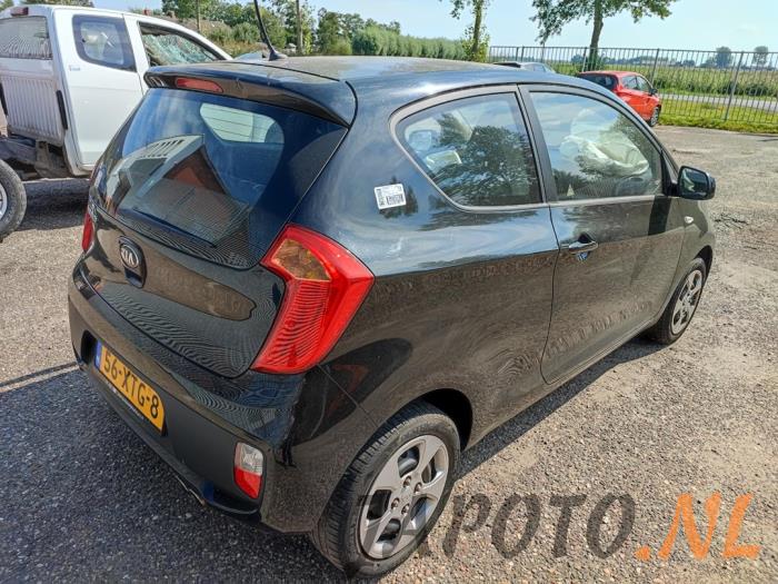 Kia Picanto 1.0 12V Sloopvoertuig (2013, Zwart)