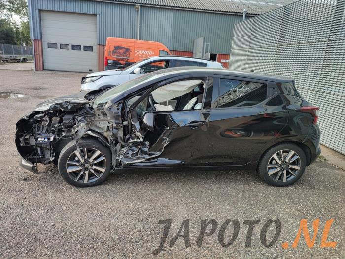 Nissan Micra 0.9 IG-T 12V Sloopvoertuig (2017, Zwart)