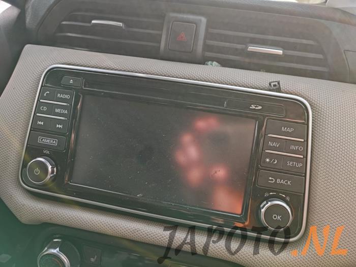 Nissan Micra 0.9 IG-T 12V Sloopvoertuig (2017, Zwart)