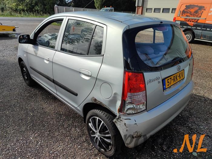 Kia Picanto 1.0 12V Sloopvoertuig (2005, Grijs)