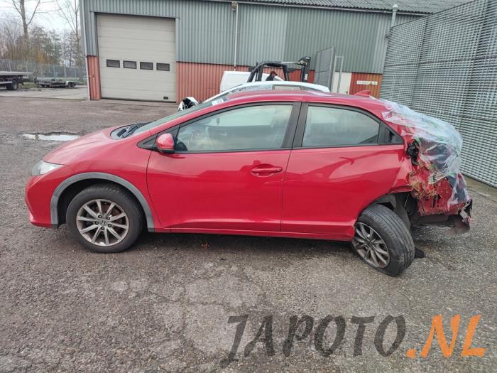 Honda Civic 1.4i VTEC 16V Sloopvoertuig (2013, Rood)