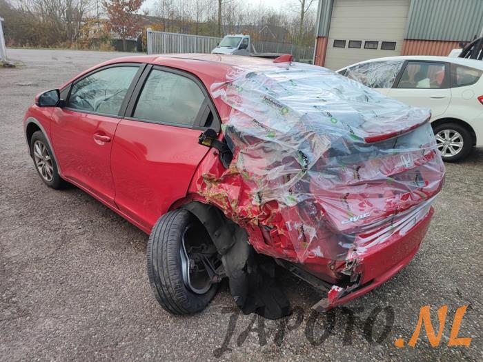 Honda Civic 1.4i VTEC 16V Sloopvoertuig (2013, Rood)