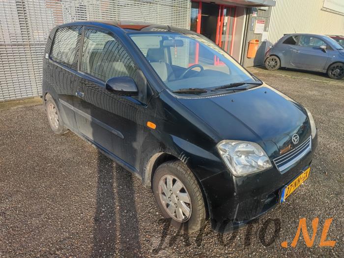 Daihatsu Cuore 1.0 12V DVVT Sloopvoertuig (2003, Zwart)