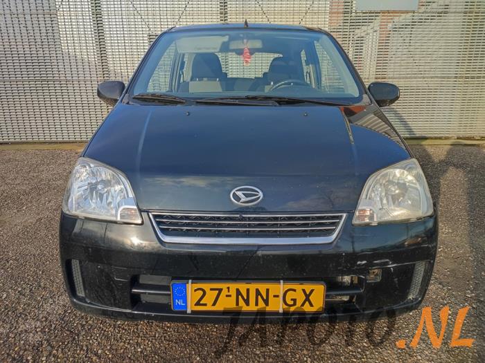 Daihatsu Cuore 1.0 12V DVVT Sloopvoertuig (2003, Zwart)