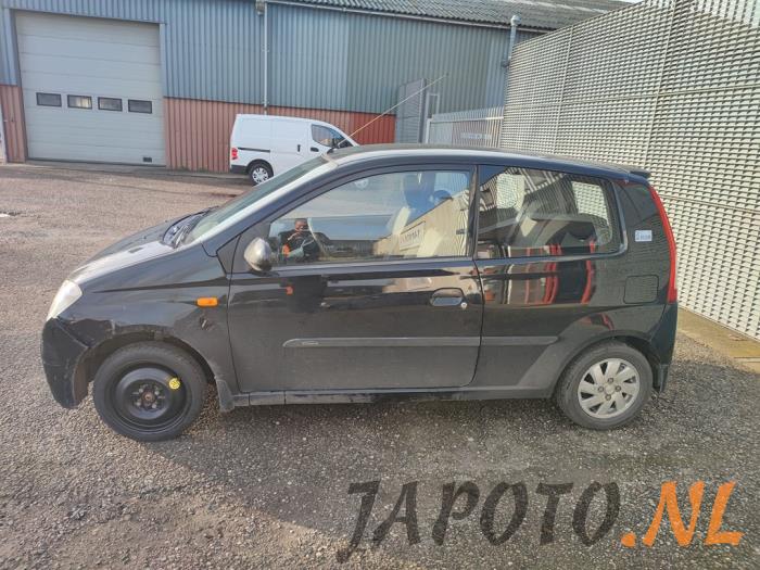 Daihatsu Cuore 1.0 12V DVVT Sloopvoertuig (2003, Zwart)