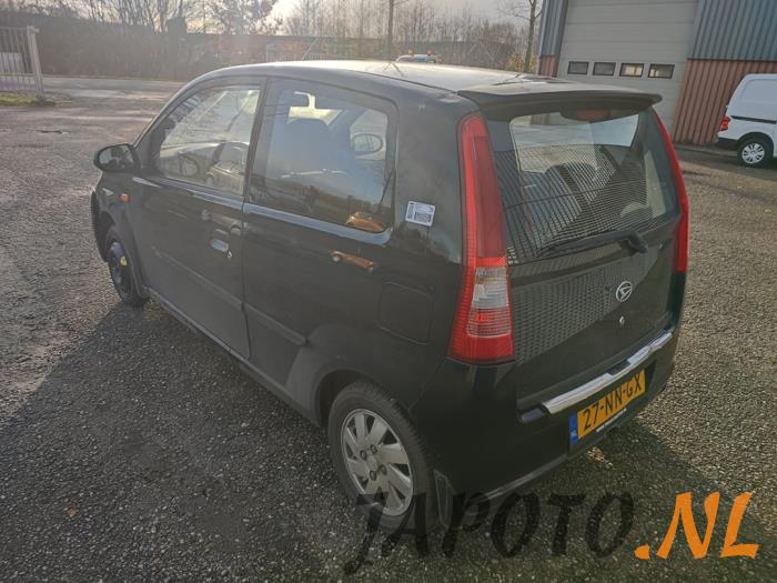 Daihatsu Cuore 1.0 12V DVVT Sloopvoertuig (2003, Zwart)