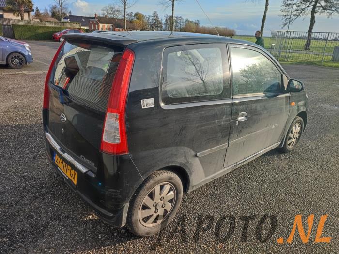 Daihatsu Cuore 1.0 12V DVVT Sloopvoertuig (2003, Zwart)