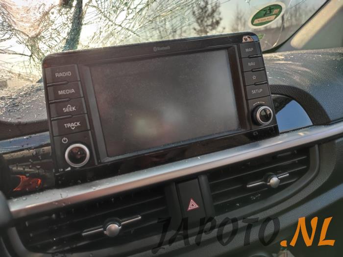 Kia Picanto 1.0 12V Sloopvoertuig (2018, Grijs)