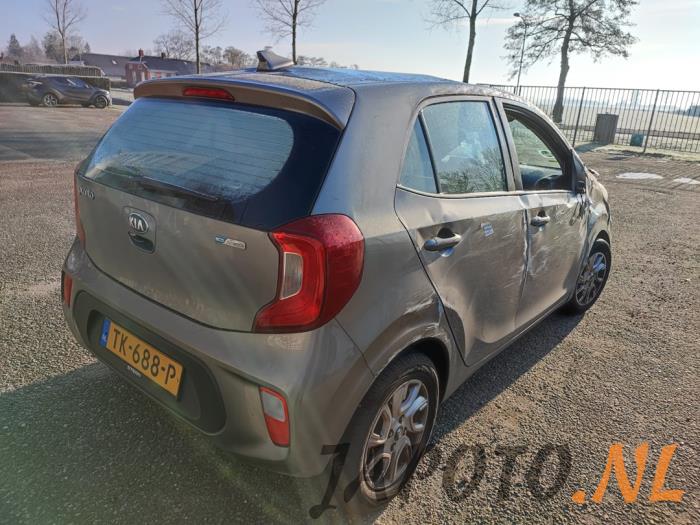 Kia Picanto 1.0 12V Sloopvoertuig (2018, Grijs)
