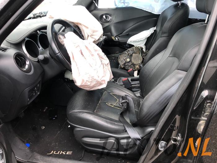 Nissan Juke 1.2 DIG-T 16V Sloopvoertuig (2014, Zwart)