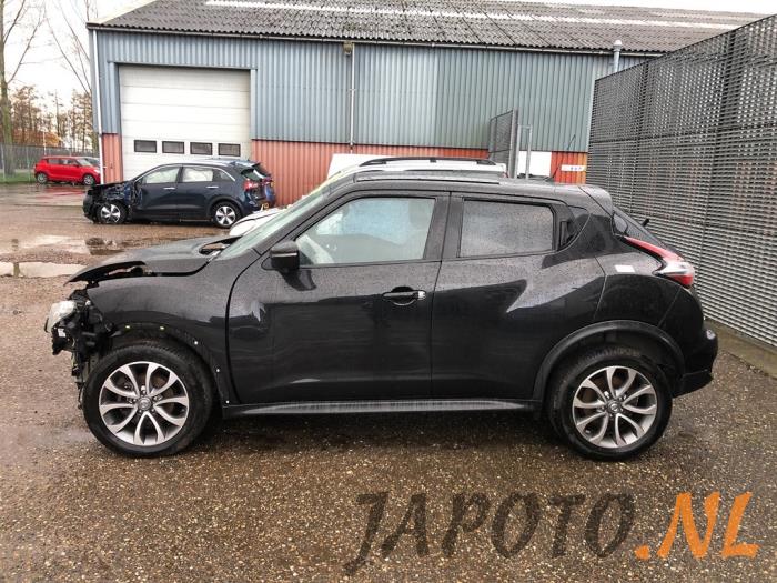Nissan Juke 1.2 DIG-T 16V Sloopvoertuig (2014, Zwart)