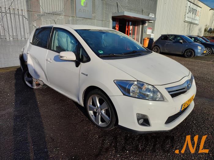 Toyota Auris 1.8 16V HSD Full Hybrid Sloopvoertuig (2011, Wit)