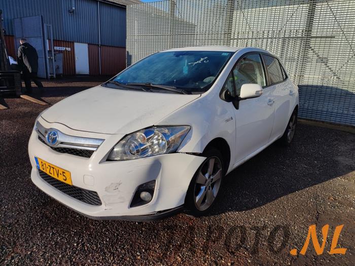 Toyota Auris 1.8 16V HSD Full Hybrid Sloopvoertuig (2011, Wit)
