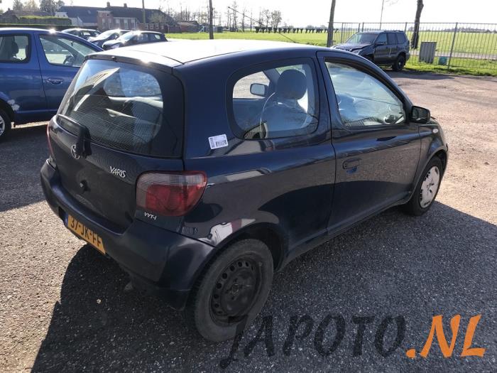Toyota Yaris 1.3 16V VVT-i Sloopvoertuig (2002, Blauw)