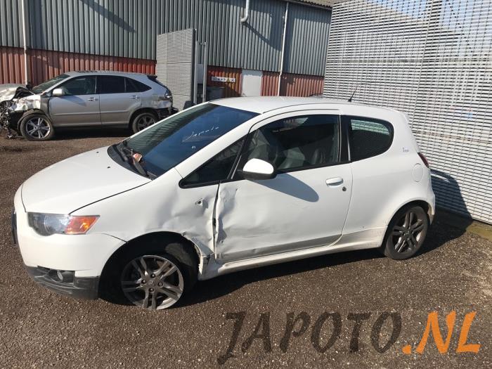 Mitsubishi Colt 1.5 16V CZT Turbo Sloopvoertuig (2011, Wit)