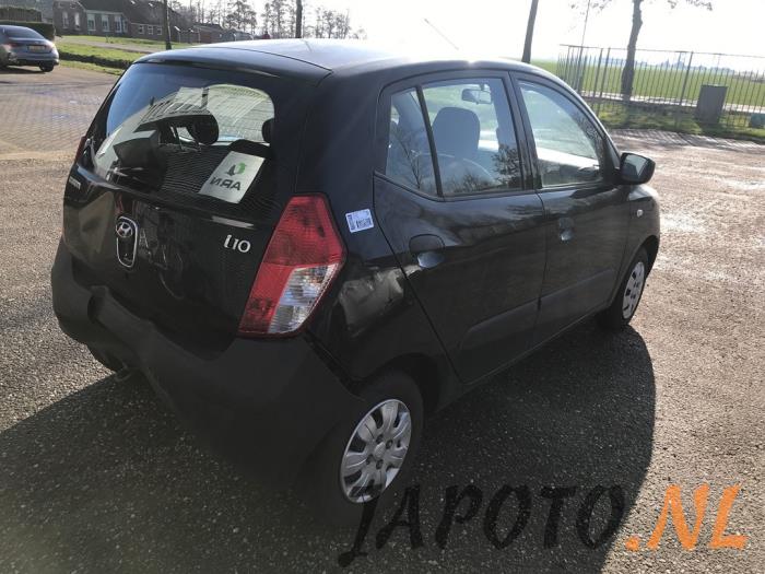 Hyundai i10 1.1i 12V Sloopvoertuig (2010, Zwart)