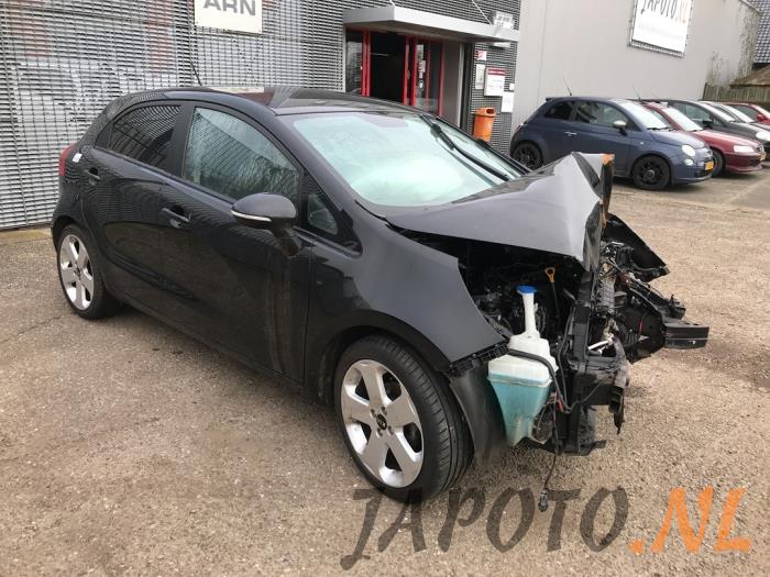 Kia Rio III 1.2 CVVT 16V Sloopvoertuig (2012, Zwart)