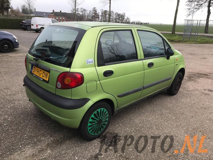 Chevrolet Matiz 0.8 S,SE Sloopvoertuig (2001, Groen)