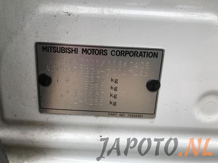 Mitsubishi Outlander 2.0 16V PHEV 4x4 Sloopvoertuig (2018, Wit)