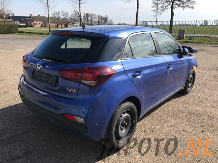 Hyundai i20 1.2i 16V Sloopvoertuig (2019, Blauw)