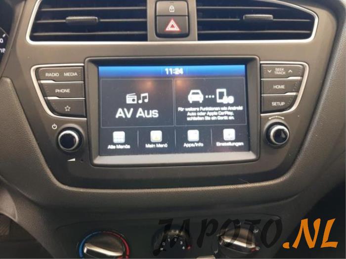 Hyundai i20 1.2i 16V Sloopvoertuig (2019, Blauw)