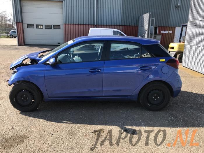 Hyundai i20 1.2i 16V Sloopvoertuig (2019, Blauw)