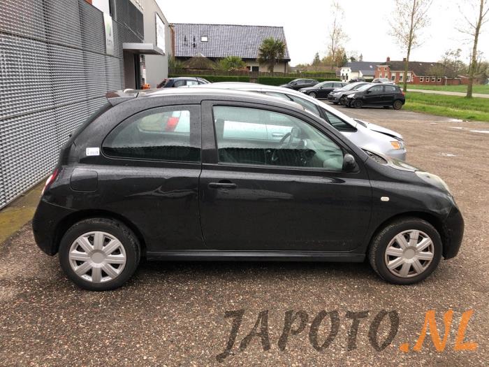 Nissan Micra 1.2 16V Sloopvoertuig (2006, Zwart)