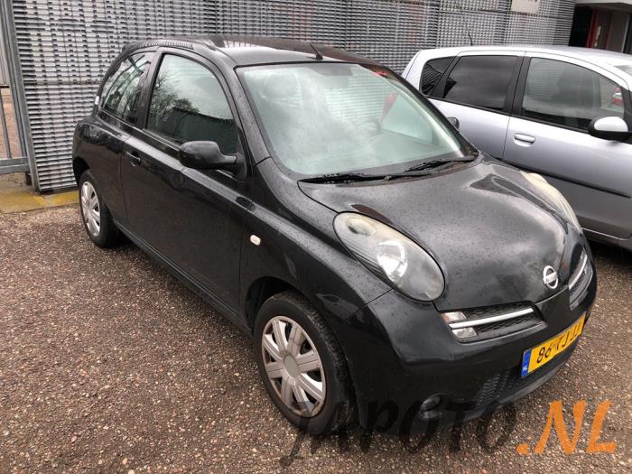 Nissan Micra 1.2 16V Sloopvoertuig (2006, Zwart)
