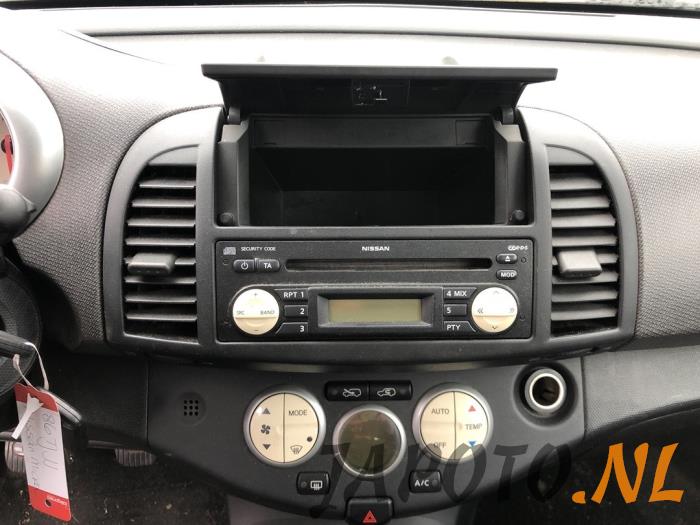 Nissan Micra 1.2 16V Sloopvoertuig (2006, Zwart)