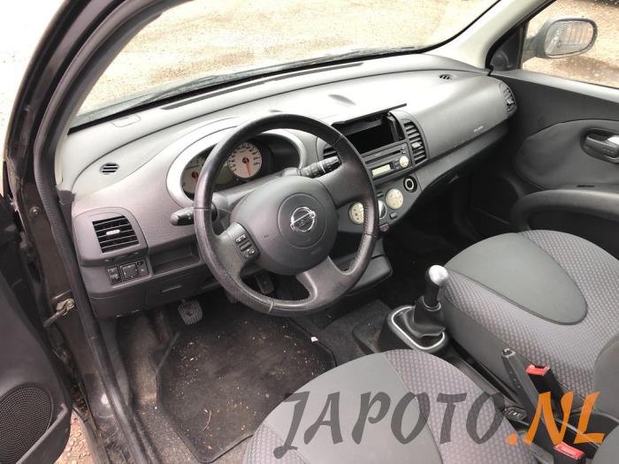 Nissan Micra 1.2 16V Sloopvoertuig (2006, Zwart)