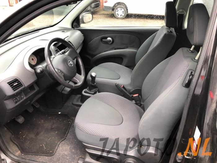 Nissan Micra 1.2 16V Sloopvoertuig (2006, Zwart)