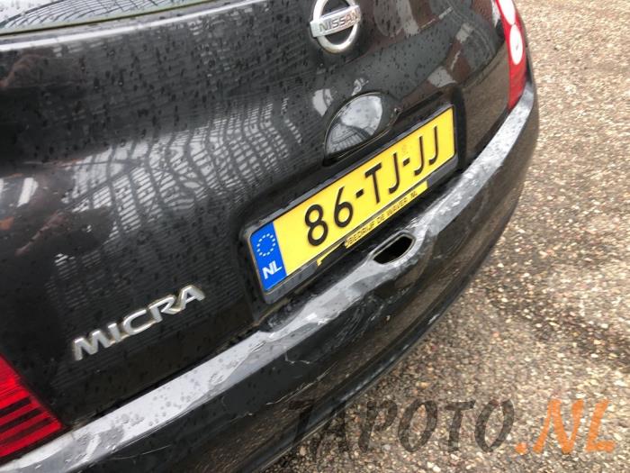 Nissan Micra 1.2 16V Sloopvoertuig (2006, Zwart)