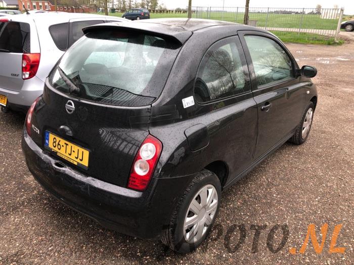 Nissan Micra 1.2 16V Sloopvoertuig (2006, Zwart)