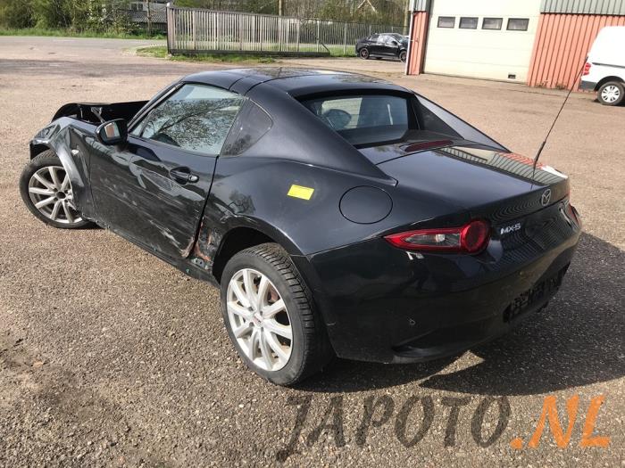 Mazda MX-5 RF 2.0 SkyActiv G-160 16V Sloopvoertuig (2018, Metallic, Zwart)