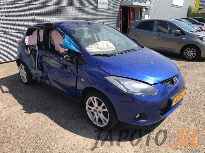 Mazda 2 1.3 16V S-VT High Power Sloopvoertuig (2008, Blauw)
