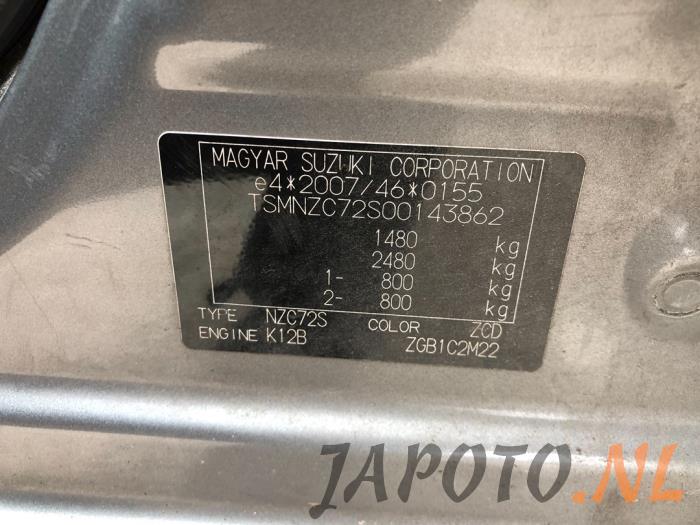 Suzuki Swift 1.2 16V Sloopvoertuig (2011, Grijs)