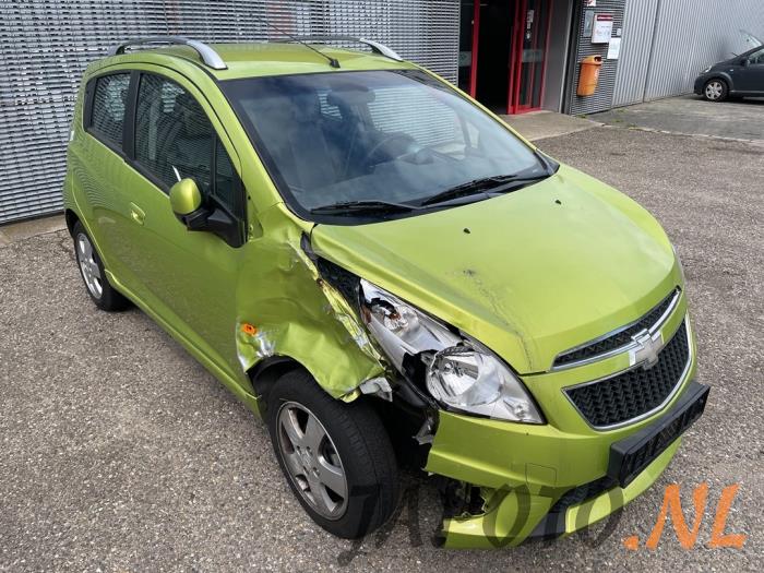 Chevrolet Spark 1.2 16V Sloopvoertuig (2010, Metallic, Groen)