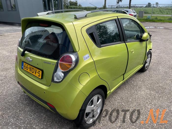 Chevrolet Spark 1.2 16V Sloopvoertuig (2010, Metallic, Groen)