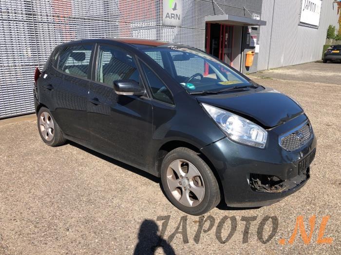 Kia Venga 1.6 CVVT 16V Sloopvoertuig (2011, Zwart)