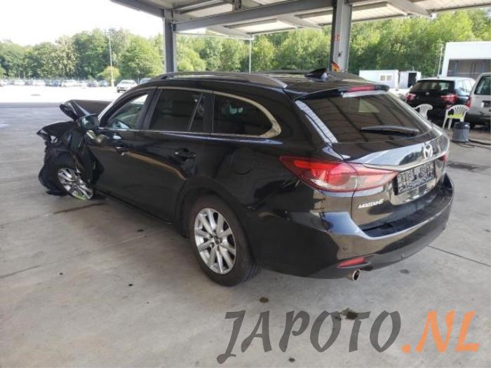 Mazda 6 SportBreak 2.2 SkyActiv-D 150 16V Sloopvoertuig (2015, Metallic, Zwart)