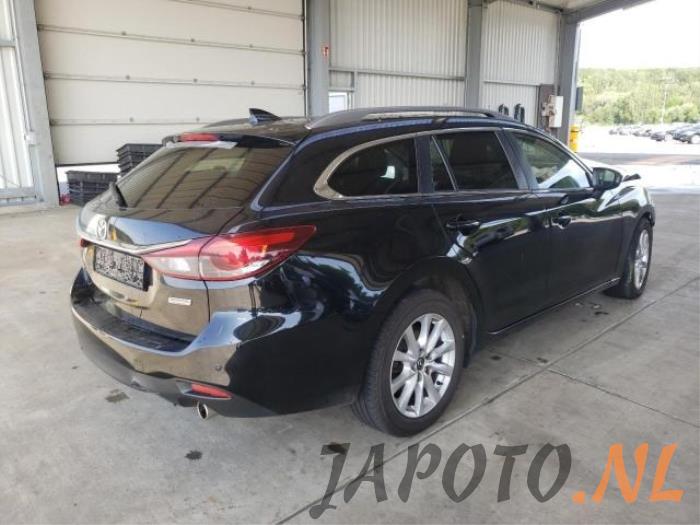 Mazda 6 SportBreak 2.2 SkyActiv-D 150 16V Sloopvoertuig (2015, Metallic, Zwart)