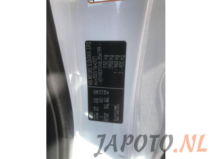 Kia Pro cee'd 1.4 CVVT 16V Sloopvoertuig (2010, Wit)